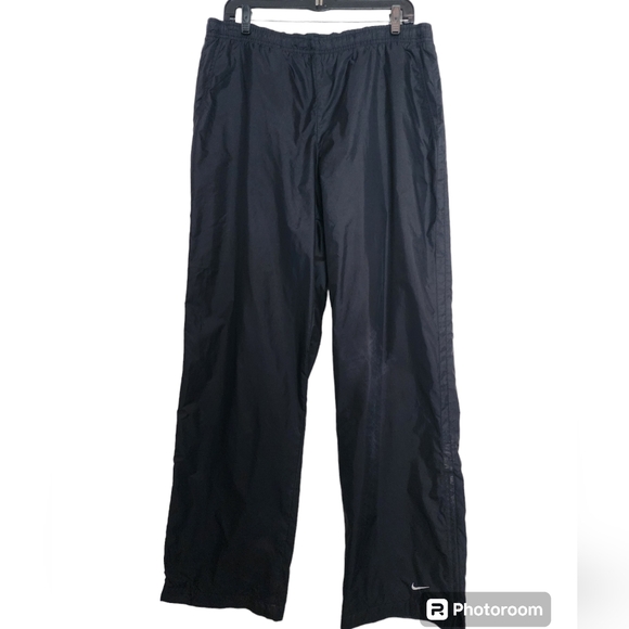 Nike Golf Mens Straight Leg Waterproof Golfing Rain Pants Black SZ Medium - Picture 2 of 10